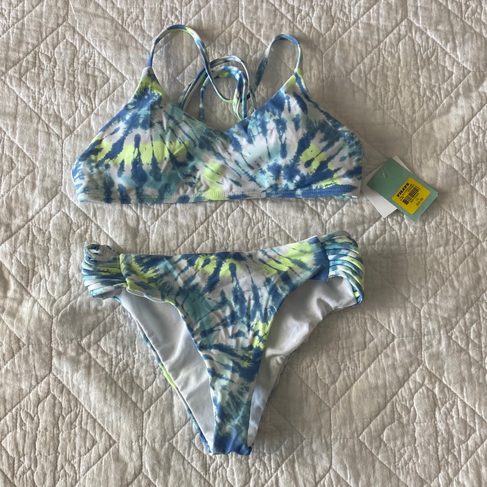 Womens tie die bikini